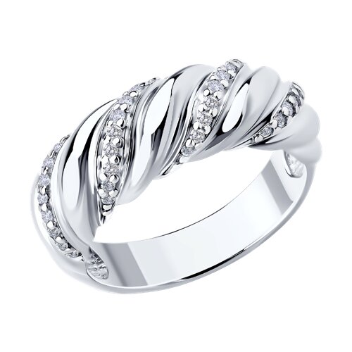 Кольцо Diamant - Серебро 925, Фианит (арт. 94-110-02228-1)