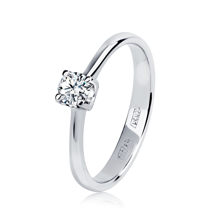 Кольцо Platinum Lab. - Платина 950, Бриллиант (арт. ПК-096-01)