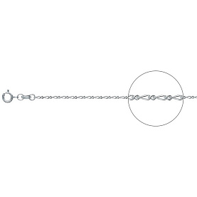 Цепочка Красцветмет - Серебро 925 (арт. НЦ22-012-3#0.40)