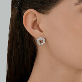 Серьги Diamant - Серебро 925, Фианит (арт. 94-120-02271-1)