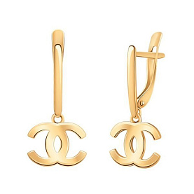 Серьги Атолл - Золото 585 (арт. 21221)