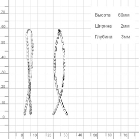 Серьги Аквамарин - Серебро 925 (арт. 31174.5)