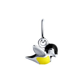 Подвеска SOKOLOV - Серебро 925, Эмаль (арт. 94031408)