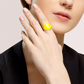 Кольцо SOKOLOV - Серебро 925, Эмаль (арт. 94013132)