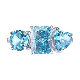 Кольцо SOKOLOV - Серебро 925, Фианит (арт. 94014852)