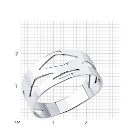 Кольцо Diamant - Серебро 925 (арт. 93-110-01705-1)