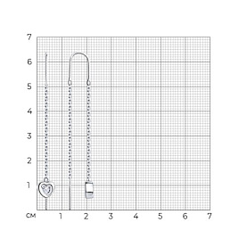 Серьги SOKOLOV - Серебро 925, Фианит (арт. 94026029)
