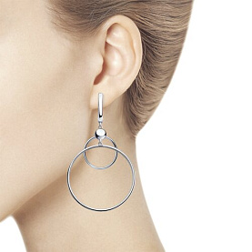 Серьги SOKOLOV - Серебро 925 (арт. 94023758)