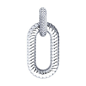 Подвеска Diamant - Серебро 925, Фианит (арт. 94-130-02246-2)