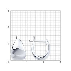 Серьги SOKOLOV - Серебро 925 (арт. 94027057)