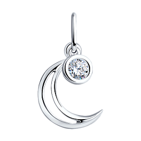 Подвеска SOKOLOV - Серебро 925, Фианит (арт. 94032873)