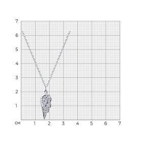 Колье SOKOLOV - Серебро 925, Фианит (арт. 94071006)