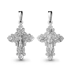 Подвеска Аквамарин - Серебро 925, Фианит (арт. 20660А.5)