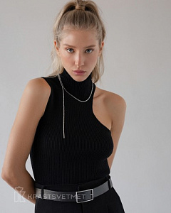 Колье Красцветмет - Серебро 925 (арт. НХ22-1747-3#1.00)