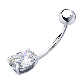 Пирсинг SOKOLOV - Серебро 925, Фианит (арт. 94060056)