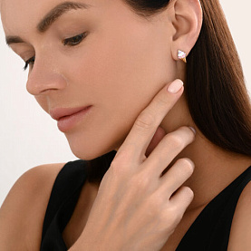 Серьги SOKOLOV - Серебро 925, Эмаль (арт. 94027109)