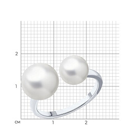 Кольцо SOKOLOV - Серебро 925, Жемчуг культивированный (арт. 92014512)