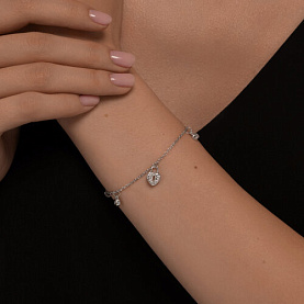 Браслет SOKOLOV - Серебро 925, Фианит (арт. 94051253)