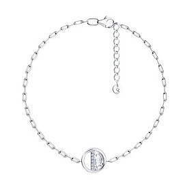 Браслет SOKOLOV - Серебро 925, Фианит (арт. 94051669)