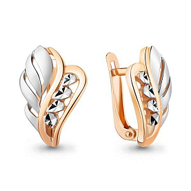 Серьги Аквамарин - Серебро 925 (арт. 34078.6)