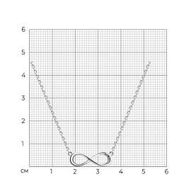 Колье SOKOLOV - Серебро 925 (арт. 94070698)