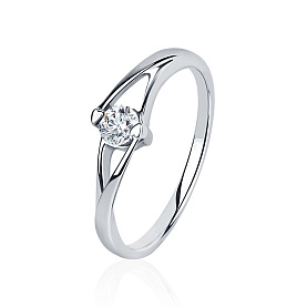 Кольцо Platinum Lab. - Платина 950, Бриллиант (арт. ПК-228-01)