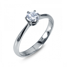 Кольцо Platinum Lab. - Платина 950, Бриллиант (арт. ПК-093-03)