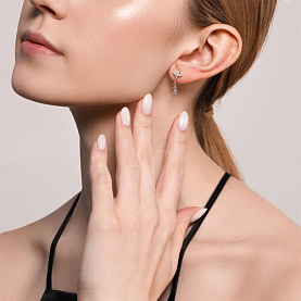 Серьги SOKOLOV - Серебро 925, Фианит (арт. 94025768)