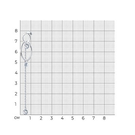 Серьга SOKOLOV - Серебро 925, Фианит (арт. 94170224)