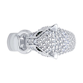 Кольцо SOKOLOV - Серебро 925, Фианит, Эмаль (арт. 94014459)