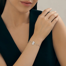 Браслет SOKOLOV - Серебро 925, Эмаль (арт. 94051523)