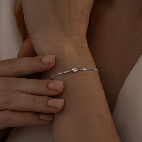 Браслет SOKOLOV - Серебро 925, Фианит (арт. 94050989)