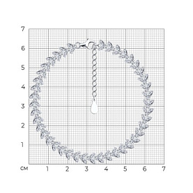 Браслет SOKOLOV - Серебро 925, Фианит (арт. 94051147-91)