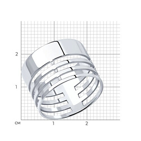 Кольцо SOKOLOV - Серебро 925 (арт. 94013615)