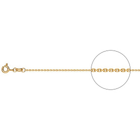 Цепочка Красцветмет - Золото 585 (арт. НЦ15-053#0.35)