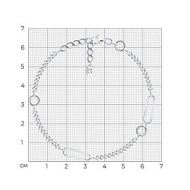 Браслет SOKOLOV - Серебро 925 (арт. 94050952)