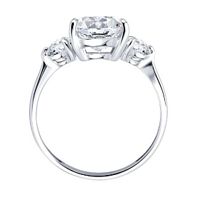 Кольцо SOKOLOV - Серебро 925, Фианит (арт. 94014702)