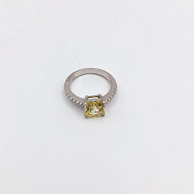 Кольцо Фиделис - Серебро 925, Фианит (арт. SS-B1598RAC-ye)