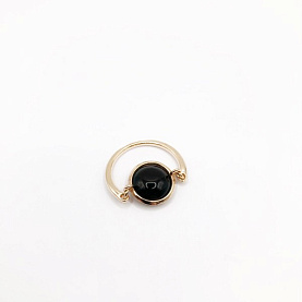 Кольцо Максипром - Серебро 925, Янтарь (арт. 210 2951 201)