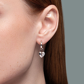 Серьги SOKOLOV - Серебро 925, Фианит (арт. 94026430)