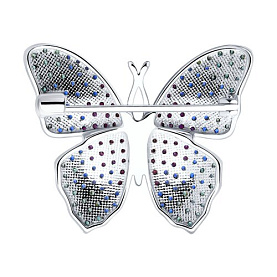 Брошь SOKOLOV - Серебро 925, Фианит (арт. 94040281)