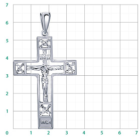 Подвеска Атолл - Серебро 925 (арт. 3305а-925)
