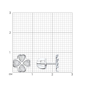 Серьги SOKOLOV - Серебро 925, Эмаль (арт. 94026074)