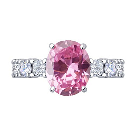 Кольцо SOKOLOV - Серебро 925, Фианит (арт. 94014288)