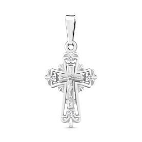 Подвеска Аквамарин - Серебро 925, Фианит (арт. 20472А.5)