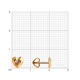 Серьги Diamant - Золото 585 (арт. 51-122-01526-2)
