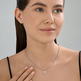 Подвеска Diamant - Серебро 925, Фианит (арт. 94-130-02278-1)