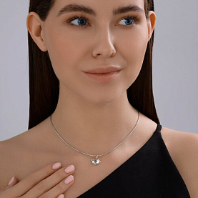 Подвеска Diamant - Серебро 925, Фианит (арт. 94-130-02237-1)