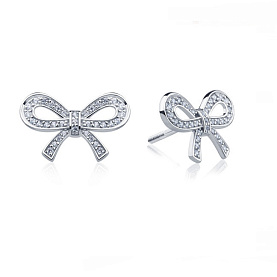 Серьги Platinum Lab. - Платина 950, Бриллиант (арт. ПС-039-01)