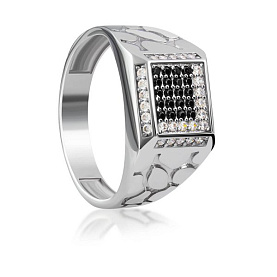 Кольцо Галатея - Серебро 925, Фианит (арт. 2692.5)